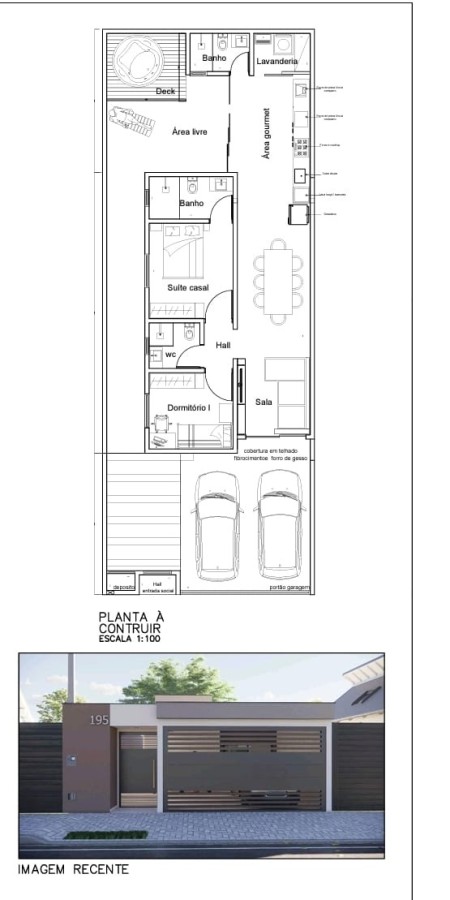 Casa, 2 quartos, 150 m² - Foto 3